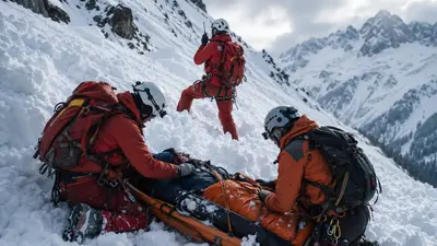 Avalanche · Secours en montagne