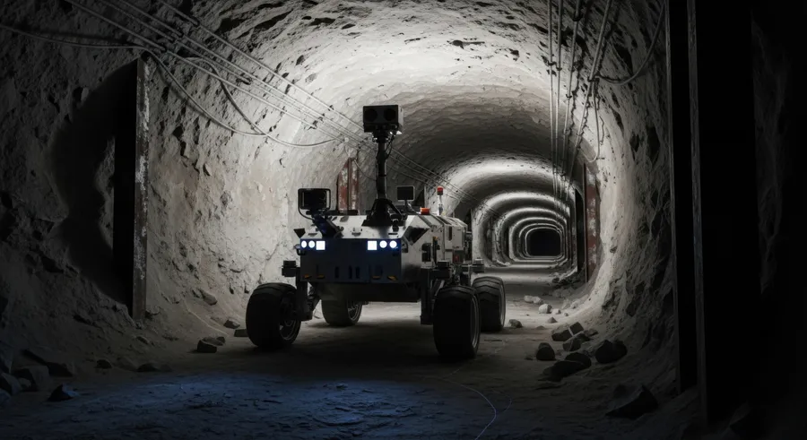 Milieux confinés tunnels réseaux zones inaccessibles