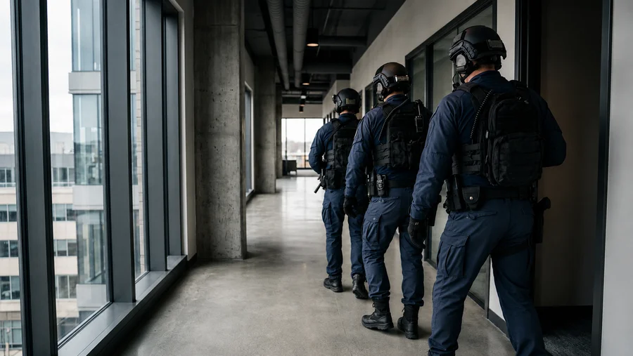 Coordination d'équipes en milieu bâti
