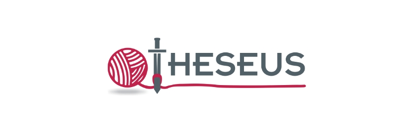 Logo de THESEUS, solution TRAAK qui est un système d’alerte modulaire intelligent pour une utilisation en tous milieux.